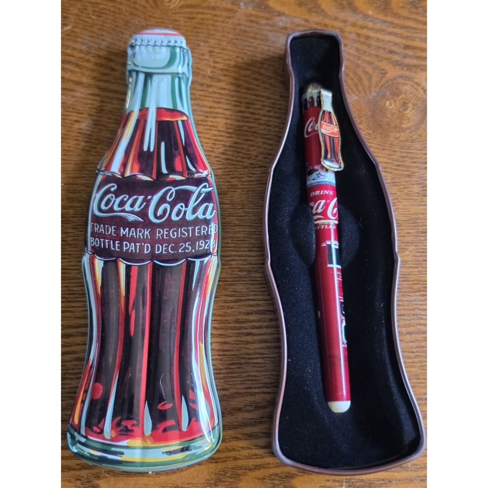 1996 Coca‎ Cola Collectible Pen with Tin Case